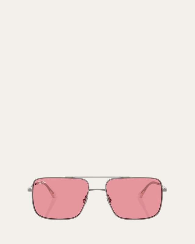 Ari Metal Square Sunglasses